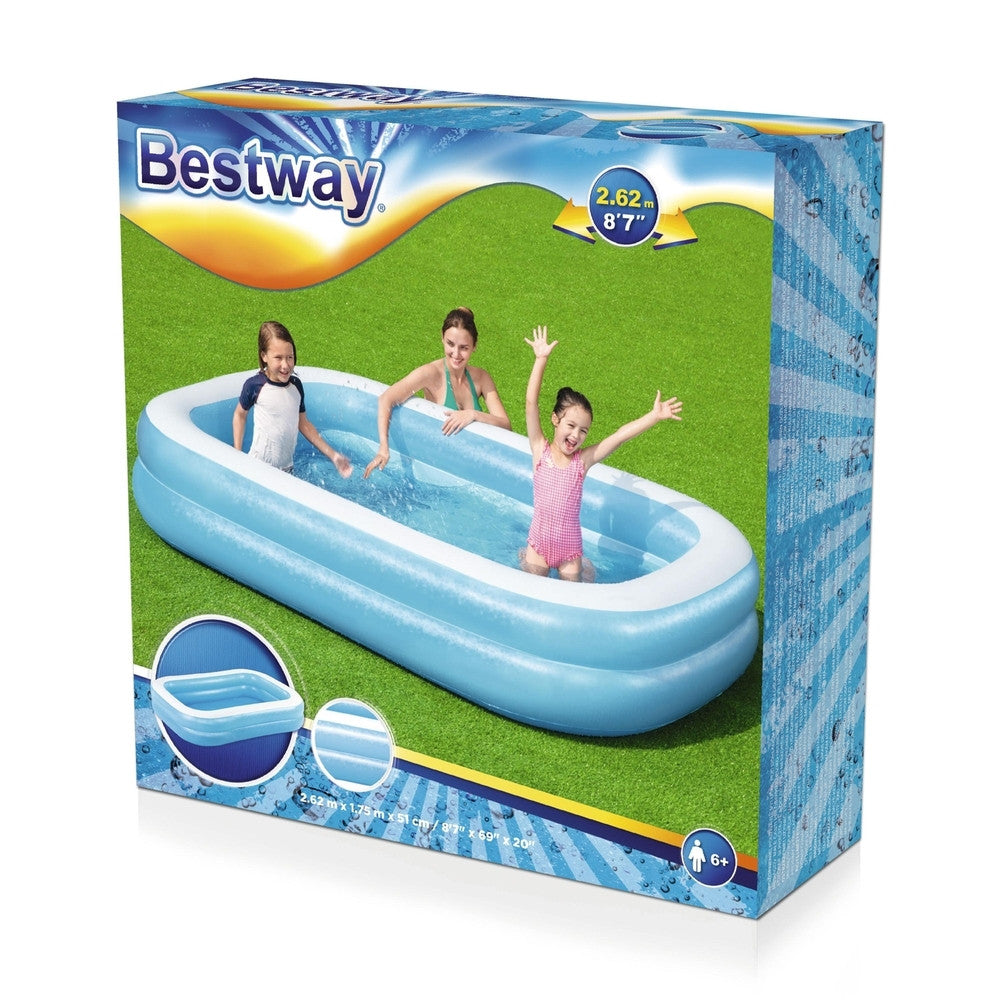 Bestway Piscina Rettangolare 262X175X51 Cm