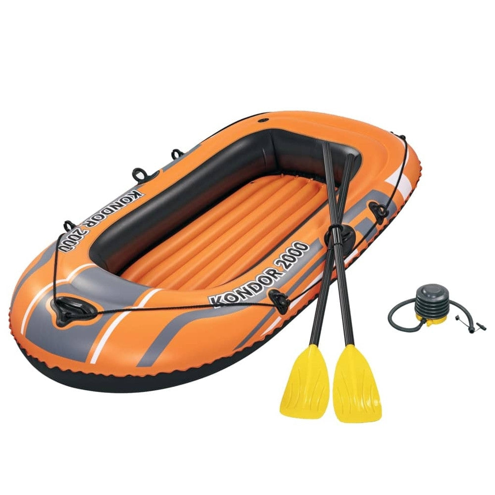 Bestway - Set Canotto Kondor 2000 C/Remi 188X98Cm