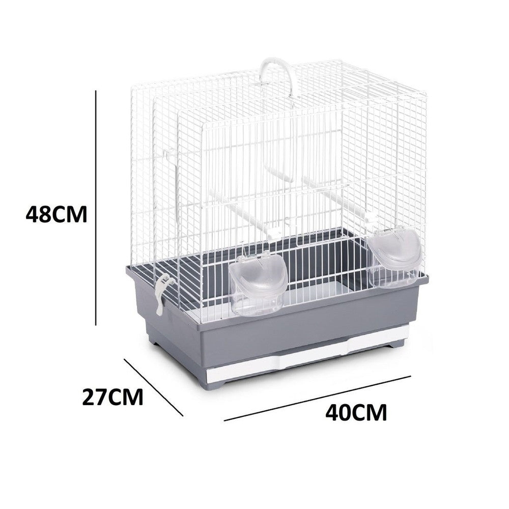 Bps - Gabbia Per Uccelli 40x27x48 cm