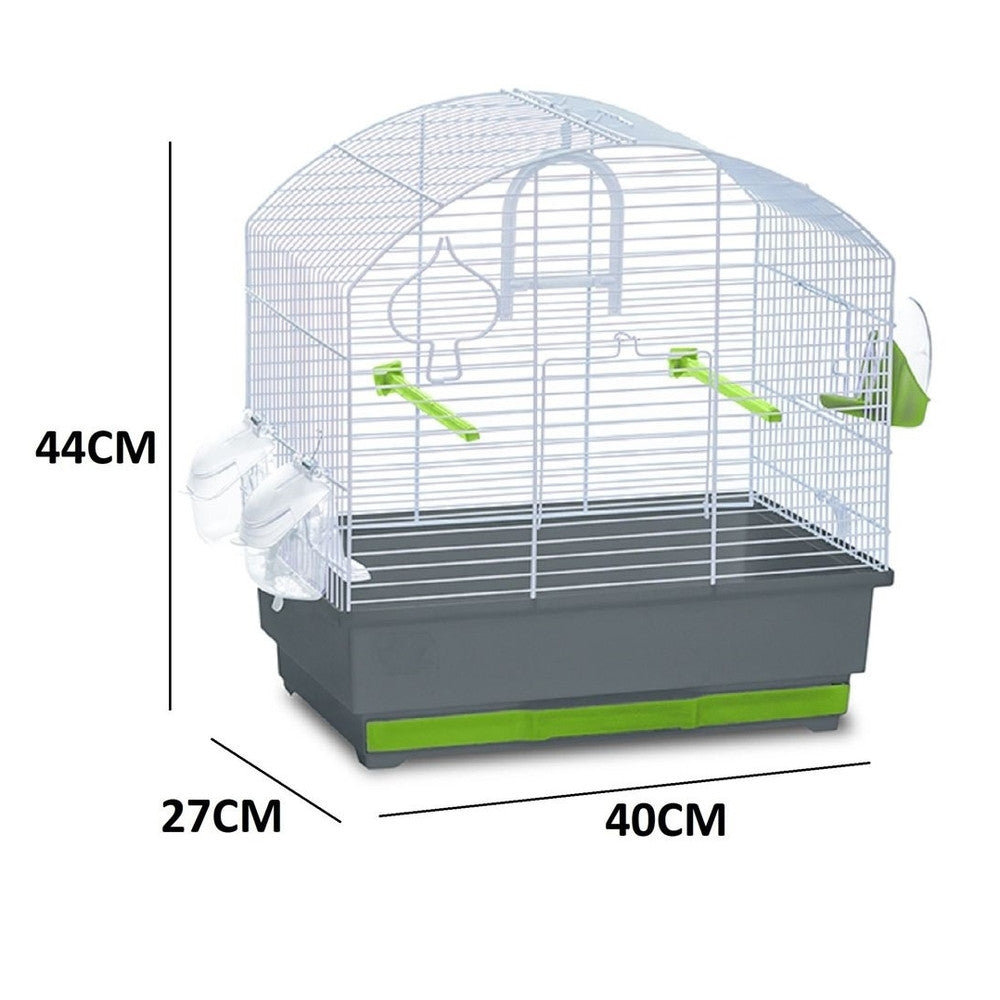 Bps - Gabbia Per Uccelli 44x40x27 cm