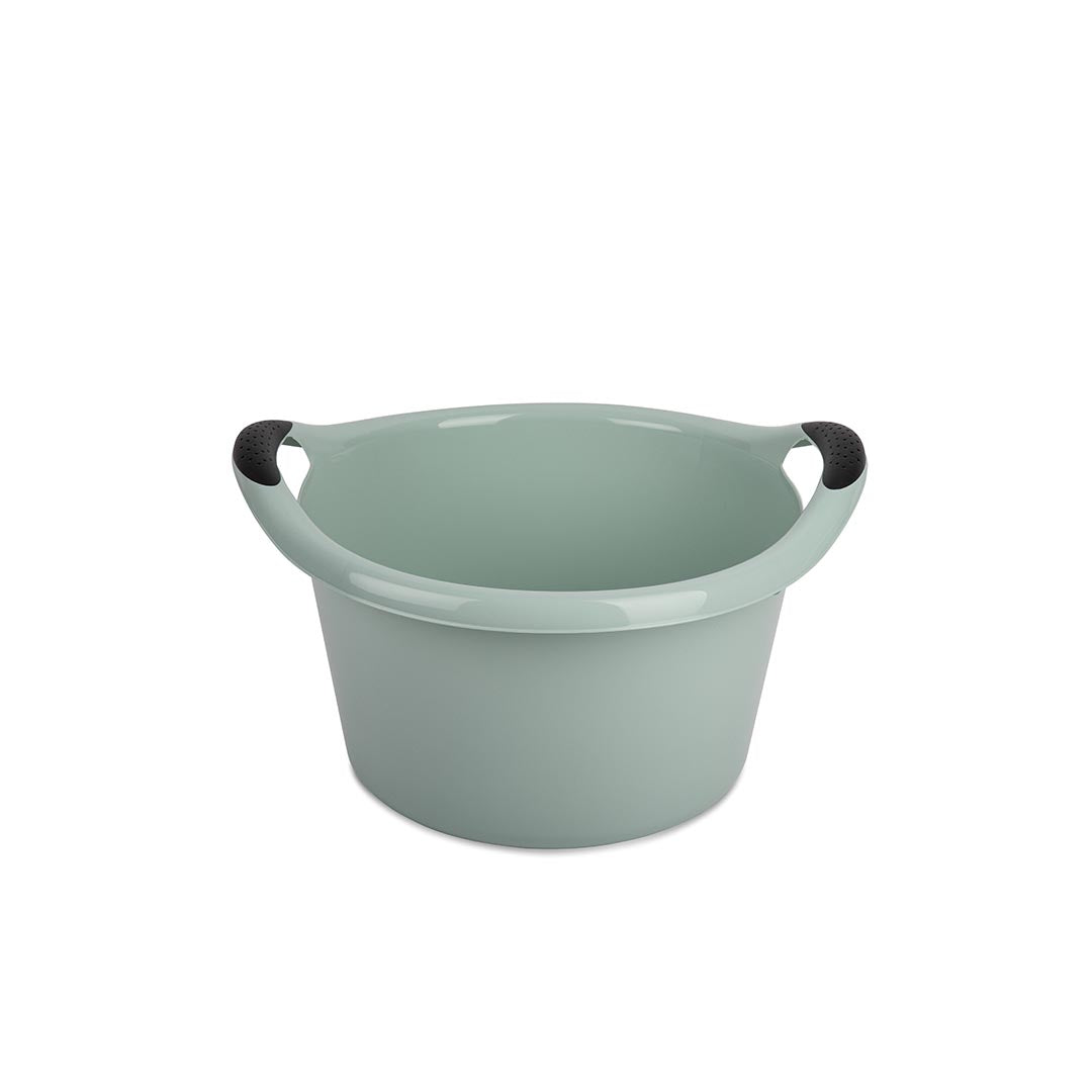 PlasticForte® - Round basin 15 L with handle Surt Vrm 