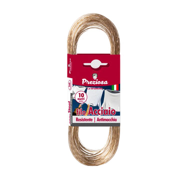 Brillà Filo Stendibiancheria Acciaio 10M
