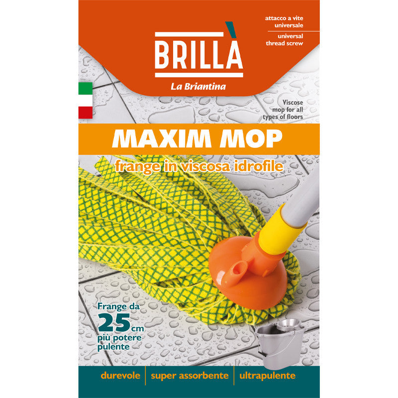 Brillà - Maxim mop 80 frange 25 cm