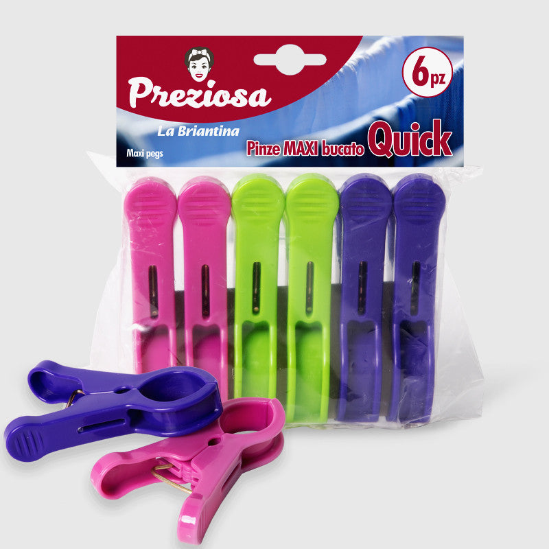 Preziosa Pinze Bucato Quick 6 Pz