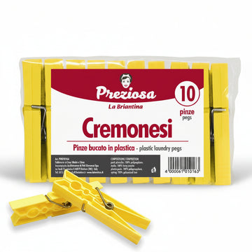 Brillà - Pinze Bucato Cremonesi 10Pz