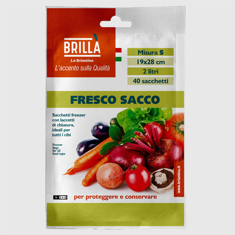 Brillà Fresco Sacco 40Pz. Freezer