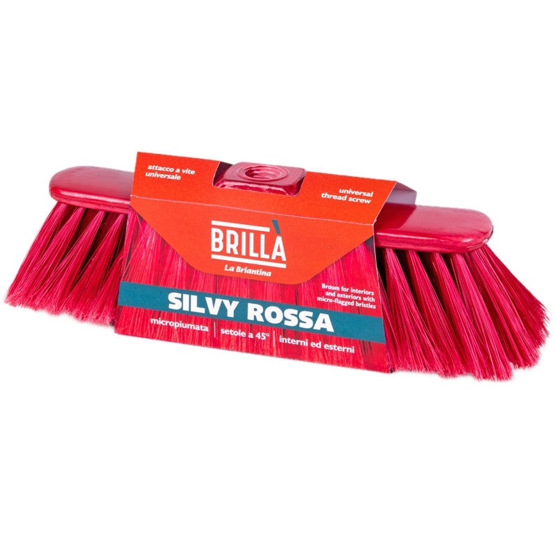 Brillà - Scopa silvy rosso con appendino