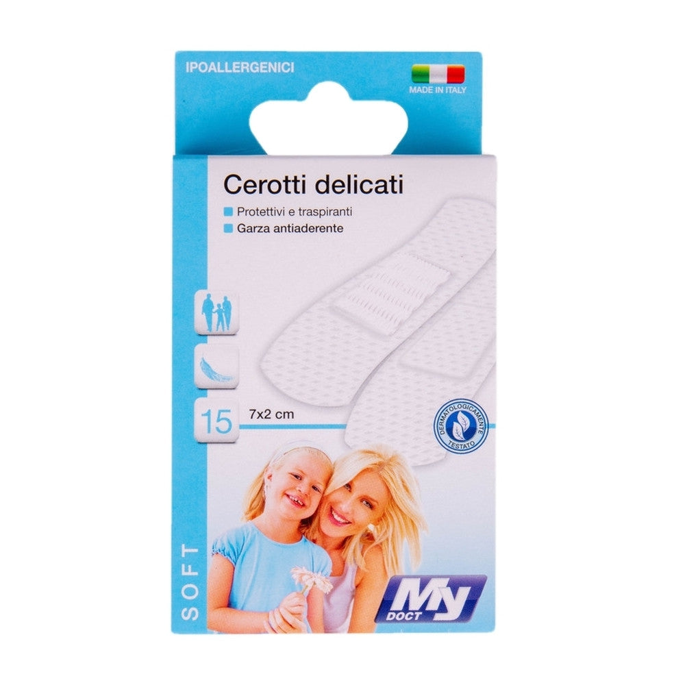 MyDoct - Cerotti Delicati Monoforma 15Pz.