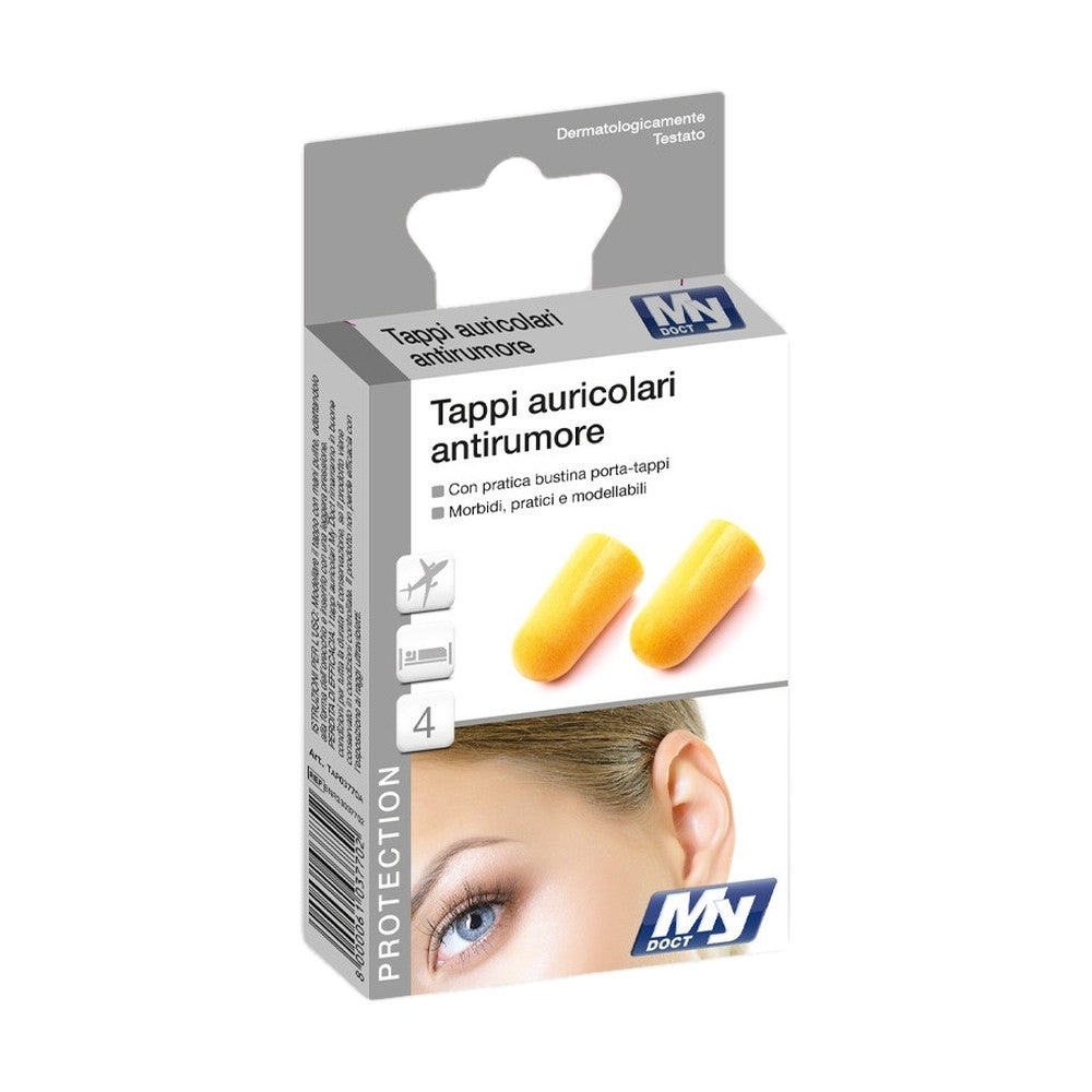 MyDoct - Tappi Auricolari Antirumore 4Pz.