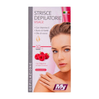 MyBeauty - Strisce Depilatorie Visage 10 Pz