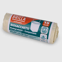 Brillà - Biosacchetti 15Pz. 42x42 cm