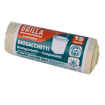 Brillà Biosacchetti 15Pz. 42x42 cm