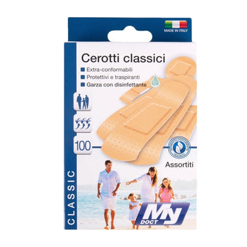 MyDoct - Cerotti Classic 100Pz Antisettico