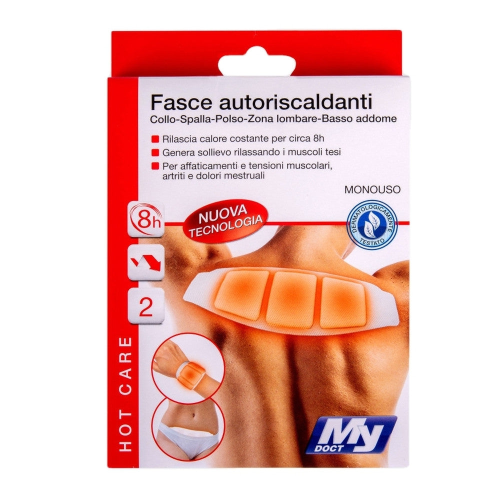 MyDoct Fasce Riscaldanti Collo, Spalla e Polso