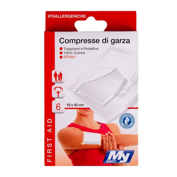 MyDoct - Sterile Gauze Pads 18X40Cm 6Pcs