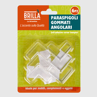 Brillà - Paraspigoli In Pvc Antiurto 6Pz