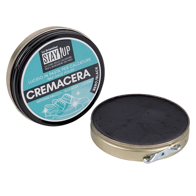 Brillà - Lucido Cremacera Nero Per Calzature