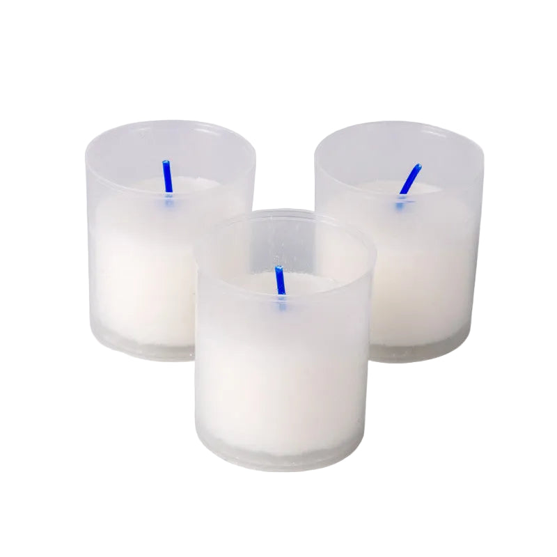 Lumini Confezione da  3 pezzi  Durata 20H Bianco