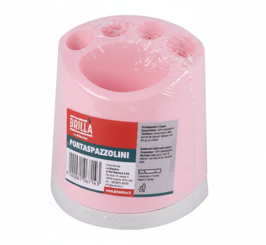 Brillà Portaspazzolini Denti 4 Posti