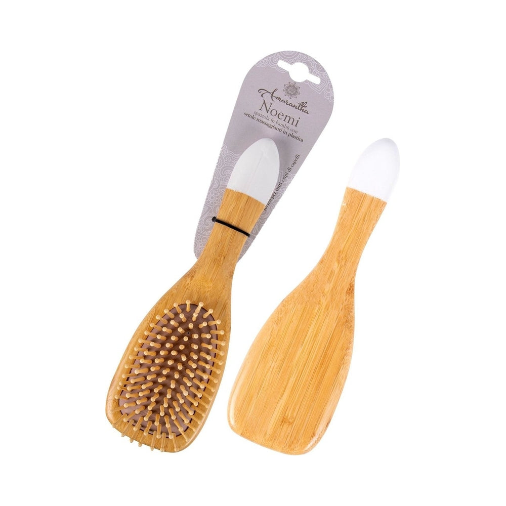 My Noemi Hair Brush Plastic Bristles M Bamboo