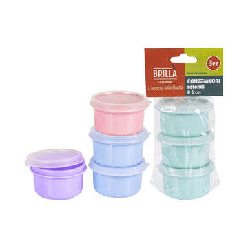 Contenitori Rotondi Set 3Pz