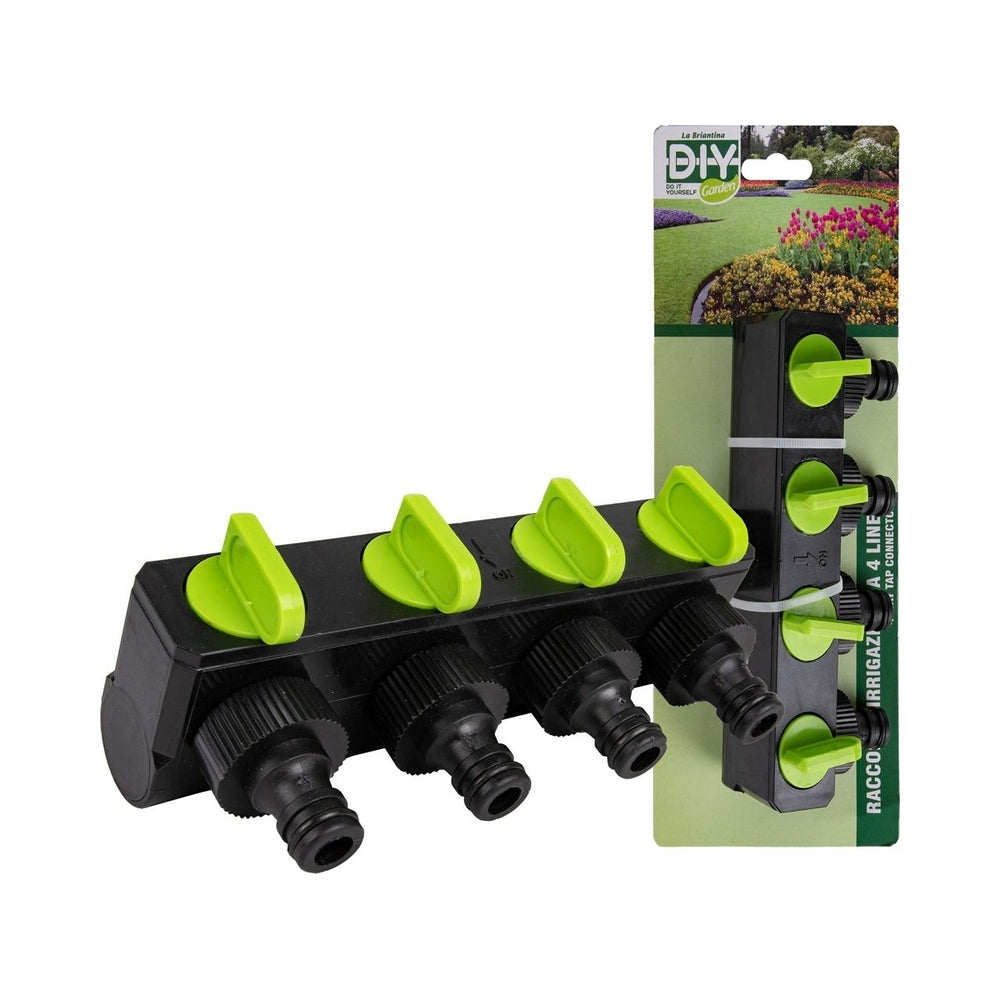 FOUR LINE IRRIGATION CONNECTOR
