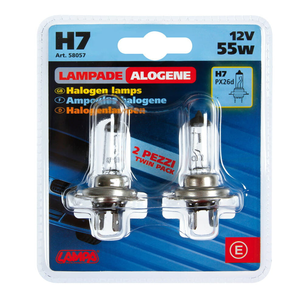 Lampa - Lampada alogena 12 v H7 55W