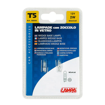Lamp - Lamps with socket t5 12v 2w