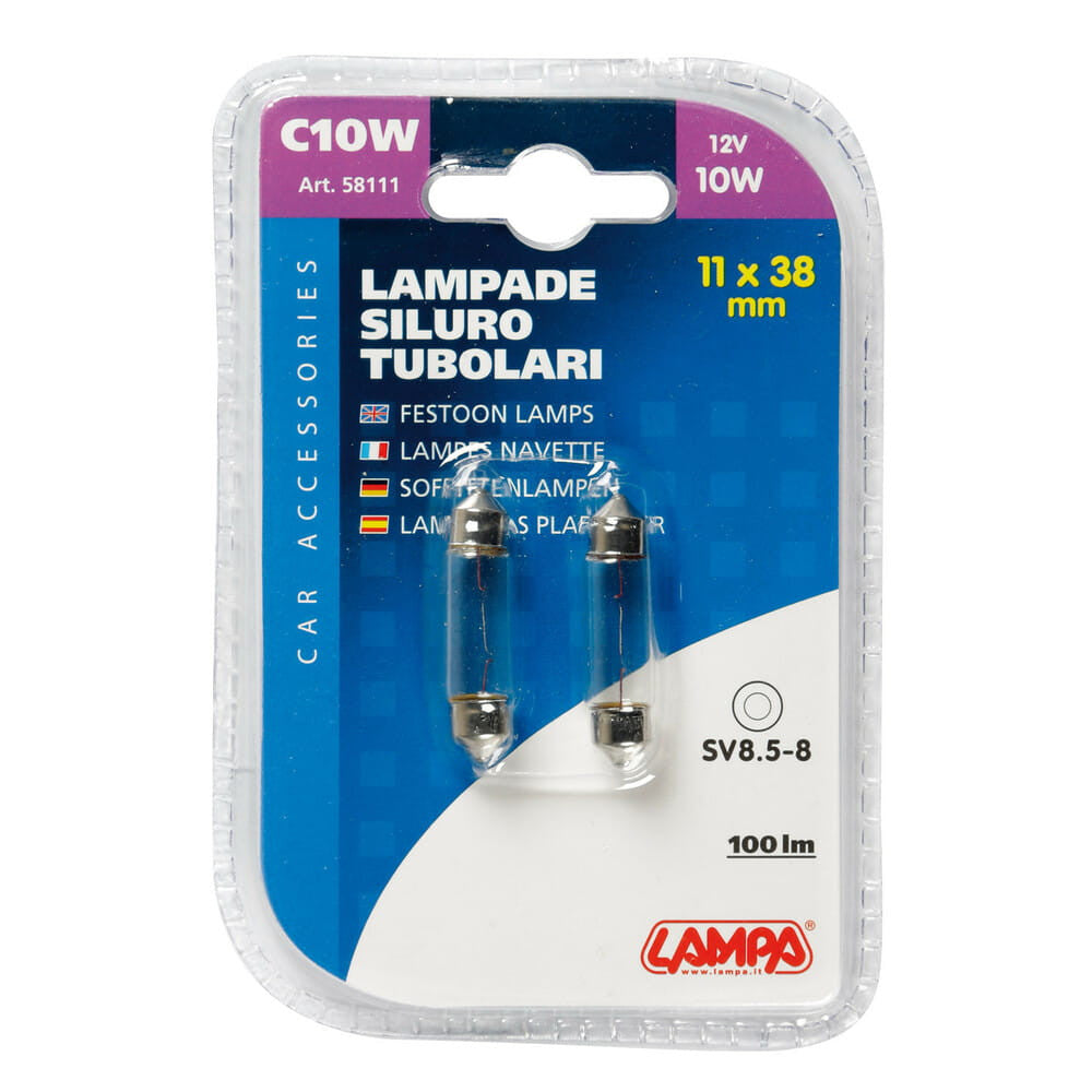 Lampa - Lampade siluro tubolari 10W