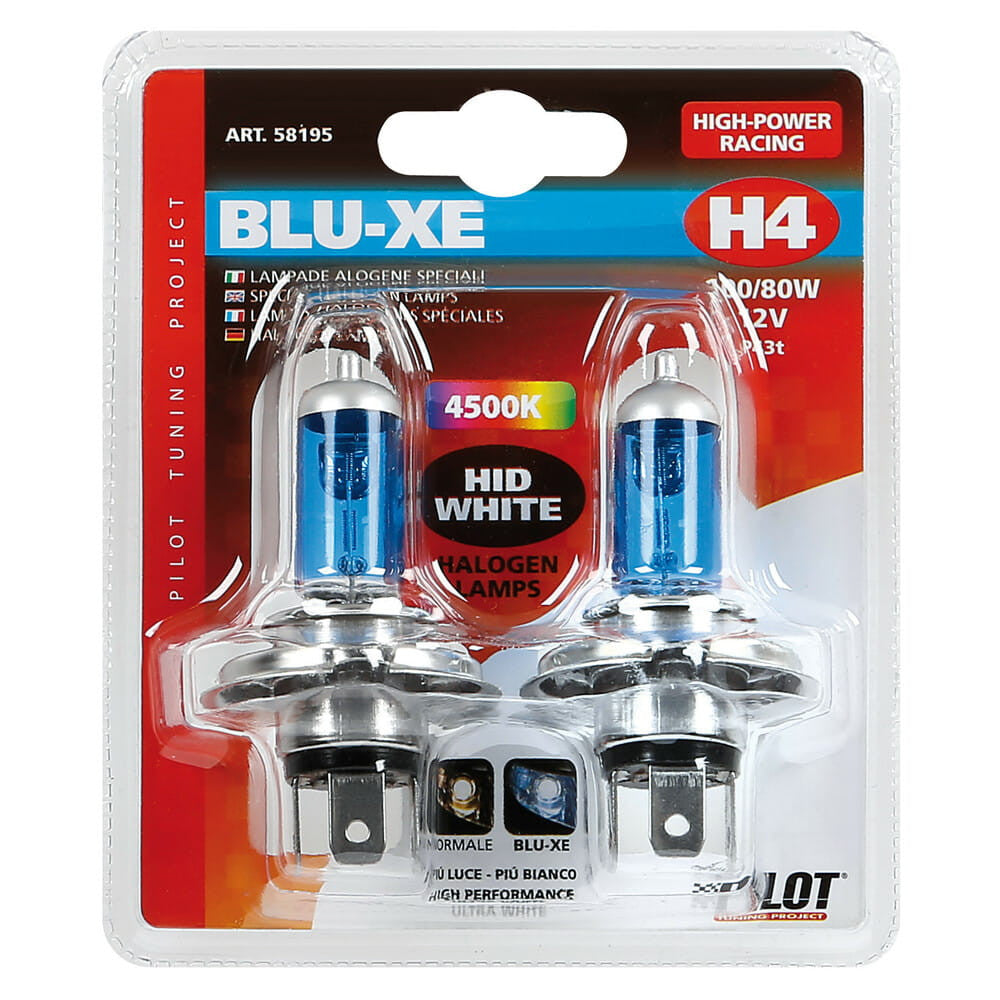 Pilot - Lampada Blu-xe h4 12v 100/80w