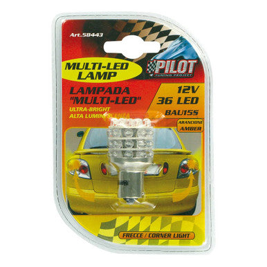 Pilot - Multi led lamp 12 v  36 Led arancione