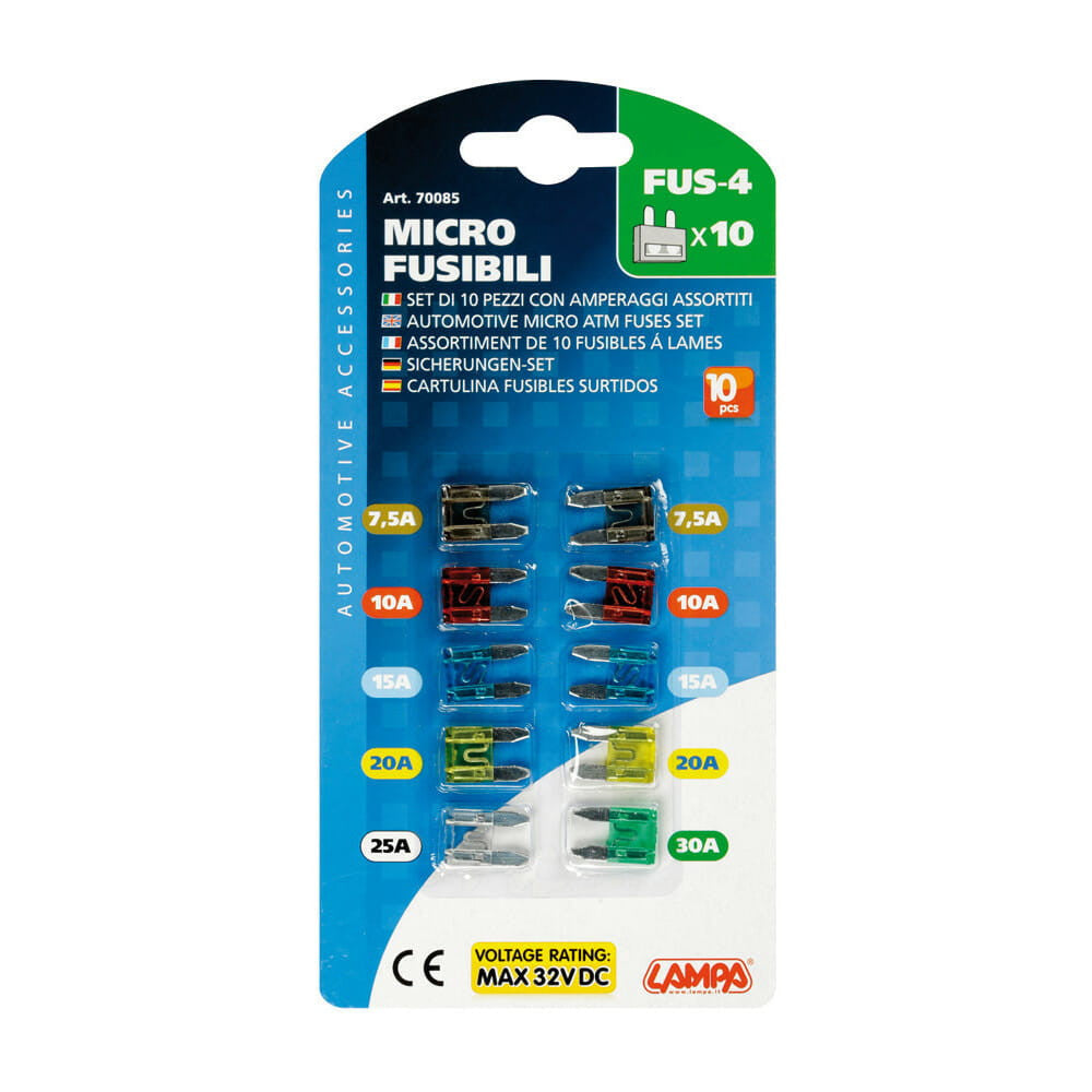 Lampa - Set 10 micro fusibili