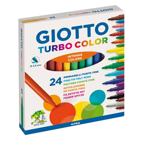 Giotto - Pennarelli Turbo Color 24Pz.