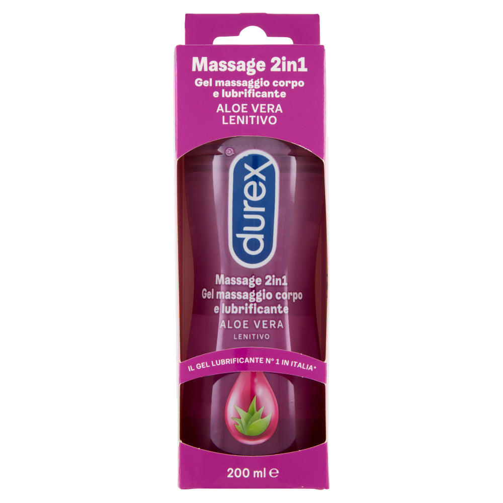 Durex Gel Massage 2In1 Ml200 Aloe Vera