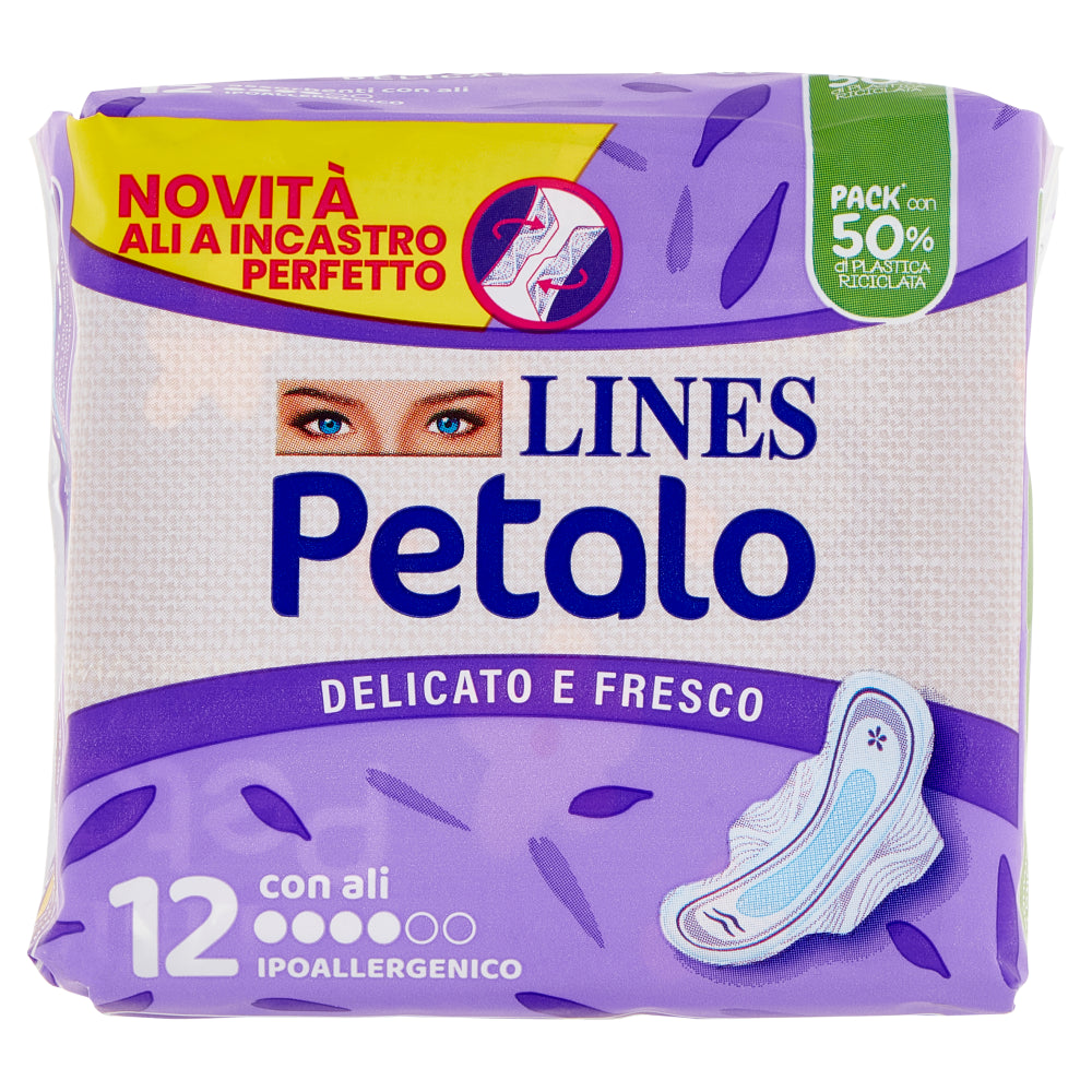 Lines Assorbenti Petalo Ultrasottile Ali Pz12