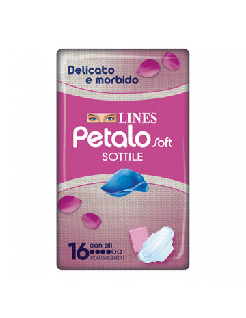 Lines Absorbent Petalo Soft Wings Pz16