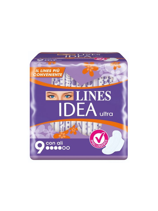 Lines Assorbenti Idea Ultra Giorno Ali Pz9