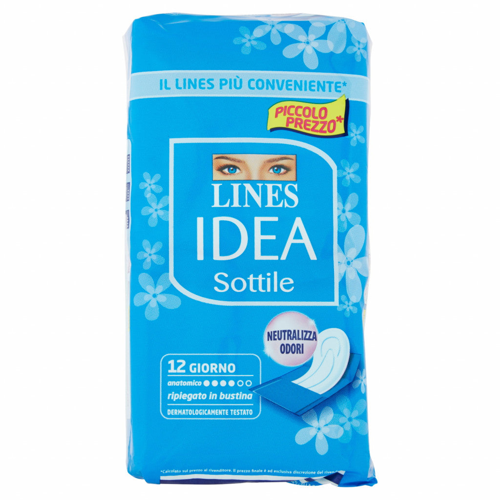 Lines Absorbent Idea Thin Folded Anatomical Pz12