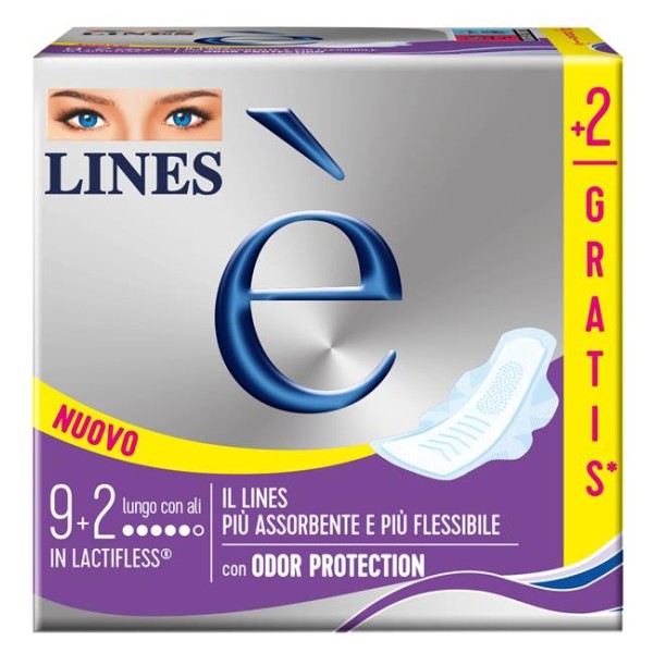 Lines Absorbents E' Lungo Pz9+2