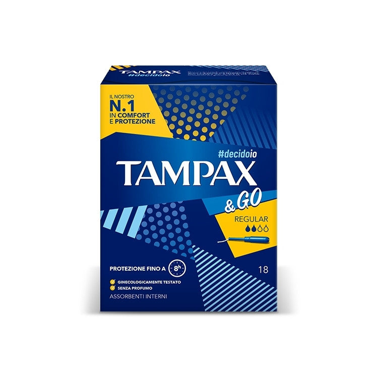 Tampax - Assorbenti regular 18Pz