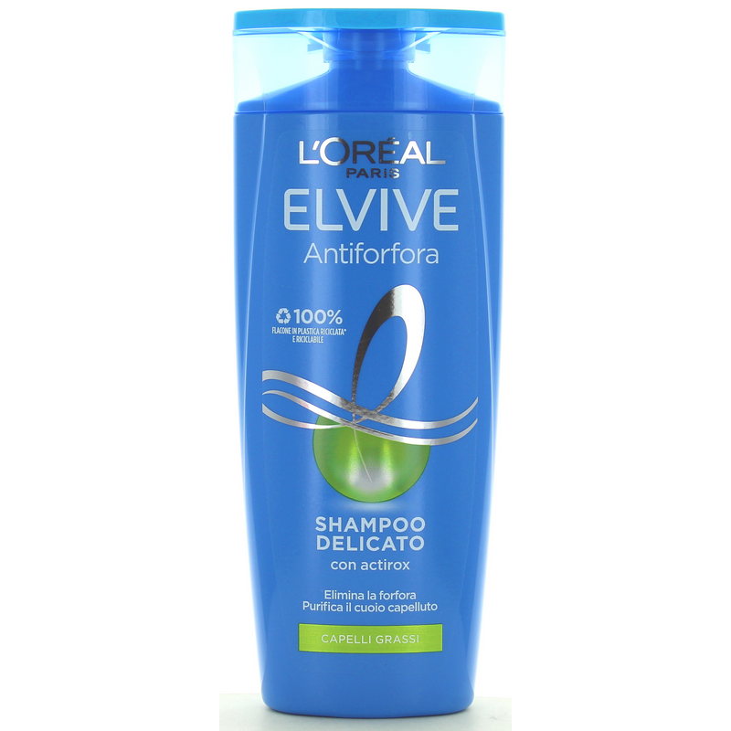 L'oréal elvive shampoo 250ml antiforfora grassi