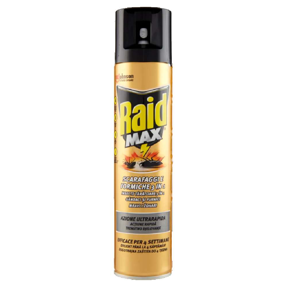 Raid Max Scarafaggi & Formiche 300Ml