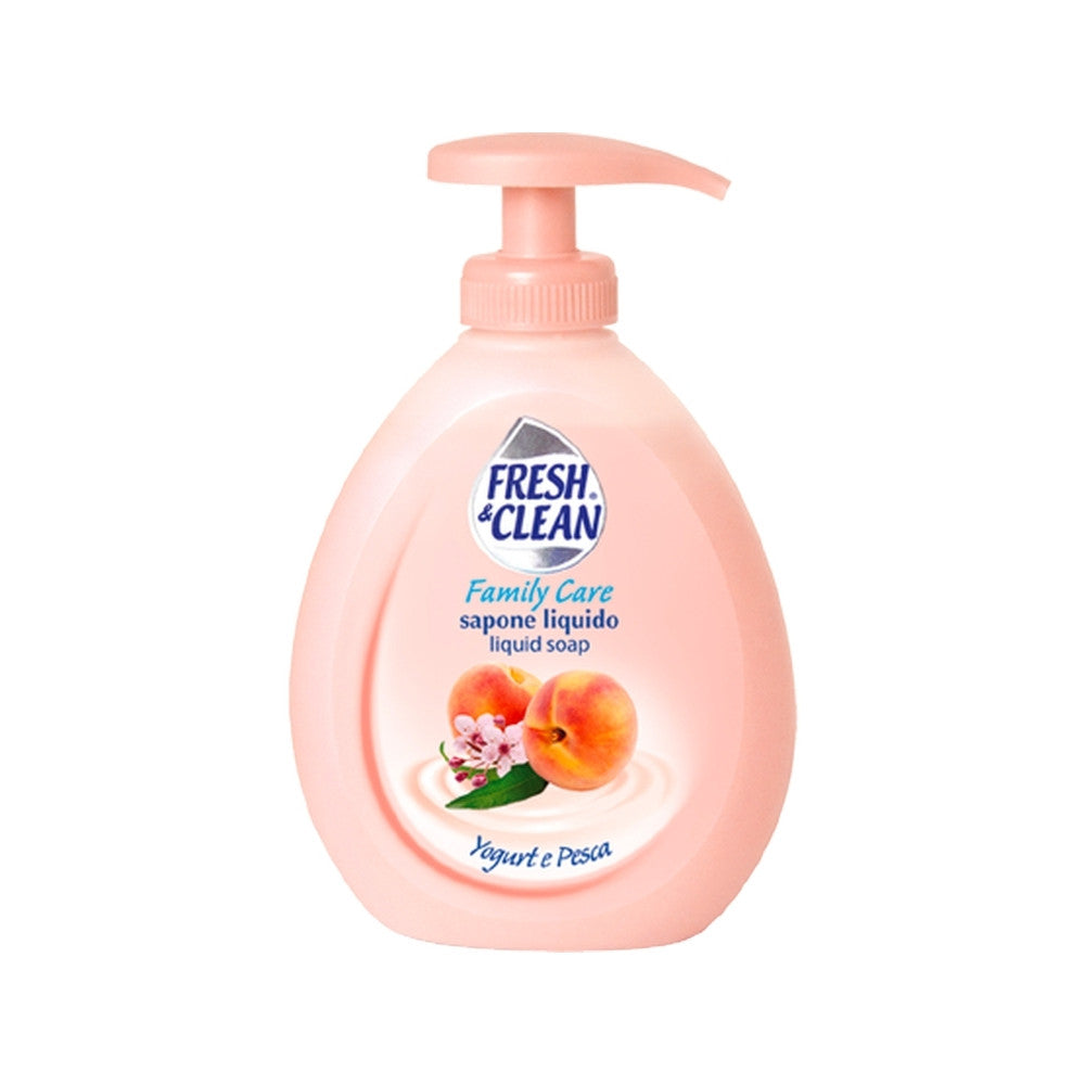 Fresh&Clean - Sapone Liquido Yogurt E Pesca 300M