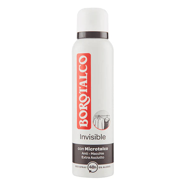 Borotalco Deo Spray 150Ml Invisible New