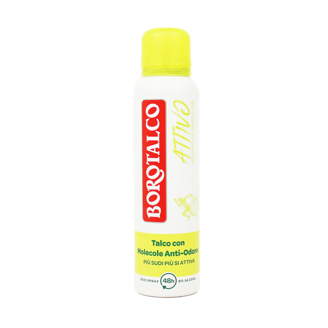 Borotalco Deo Active Yellow Spray Ml150