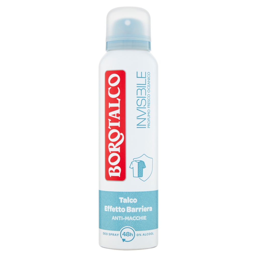 Borotalco Deo Invisible Azzurro Spray Ml150