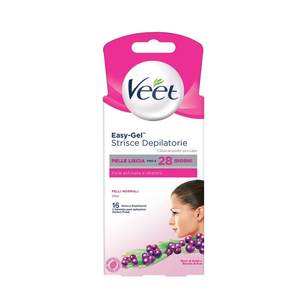 Veet® - Strisce Depilatorie Viso 16Pz