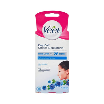 Veet® - Striscia Depilatoria Viso Pelli Sensibili Pz16