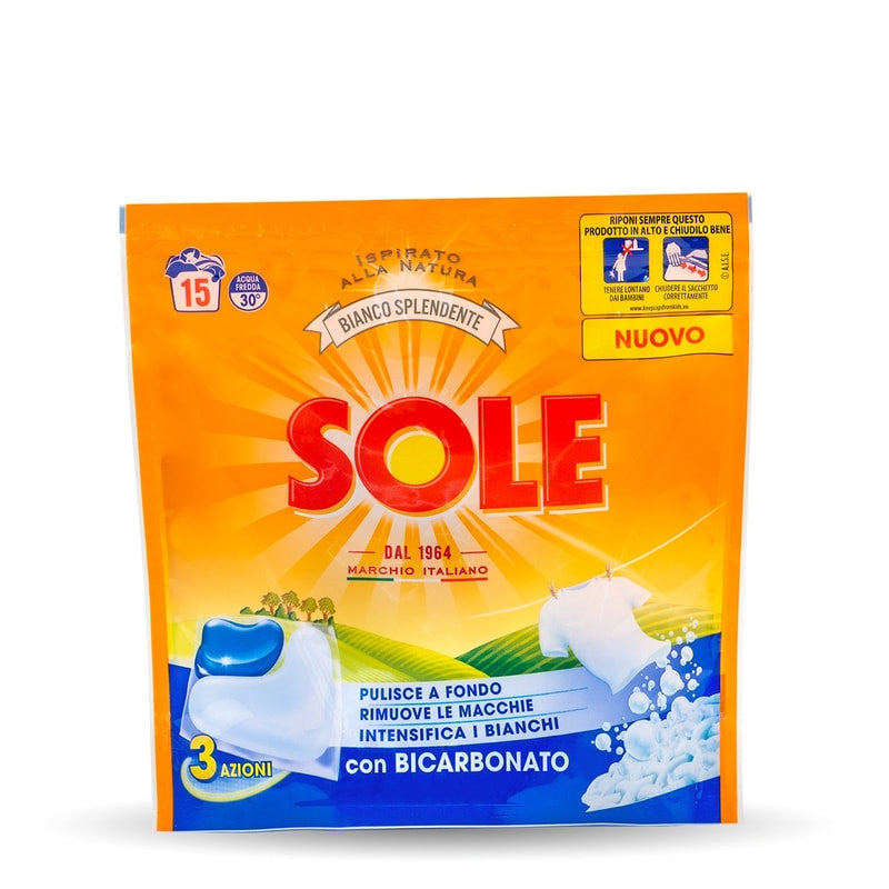 Sole - Capsule gel detersivo bianchi