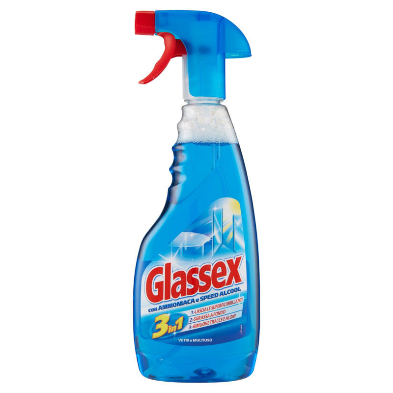 Glassex Spray C/Ammoniaca 500Ml Vetri